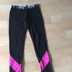 girls always on pointe leggings